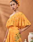 Yellow Spade Blossom Fusion Set