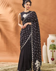 Black All Fours Saree