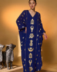 Electric Blue All Charms Kaftan