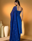Heart of Eden on Ocean Haze Anarkali Set