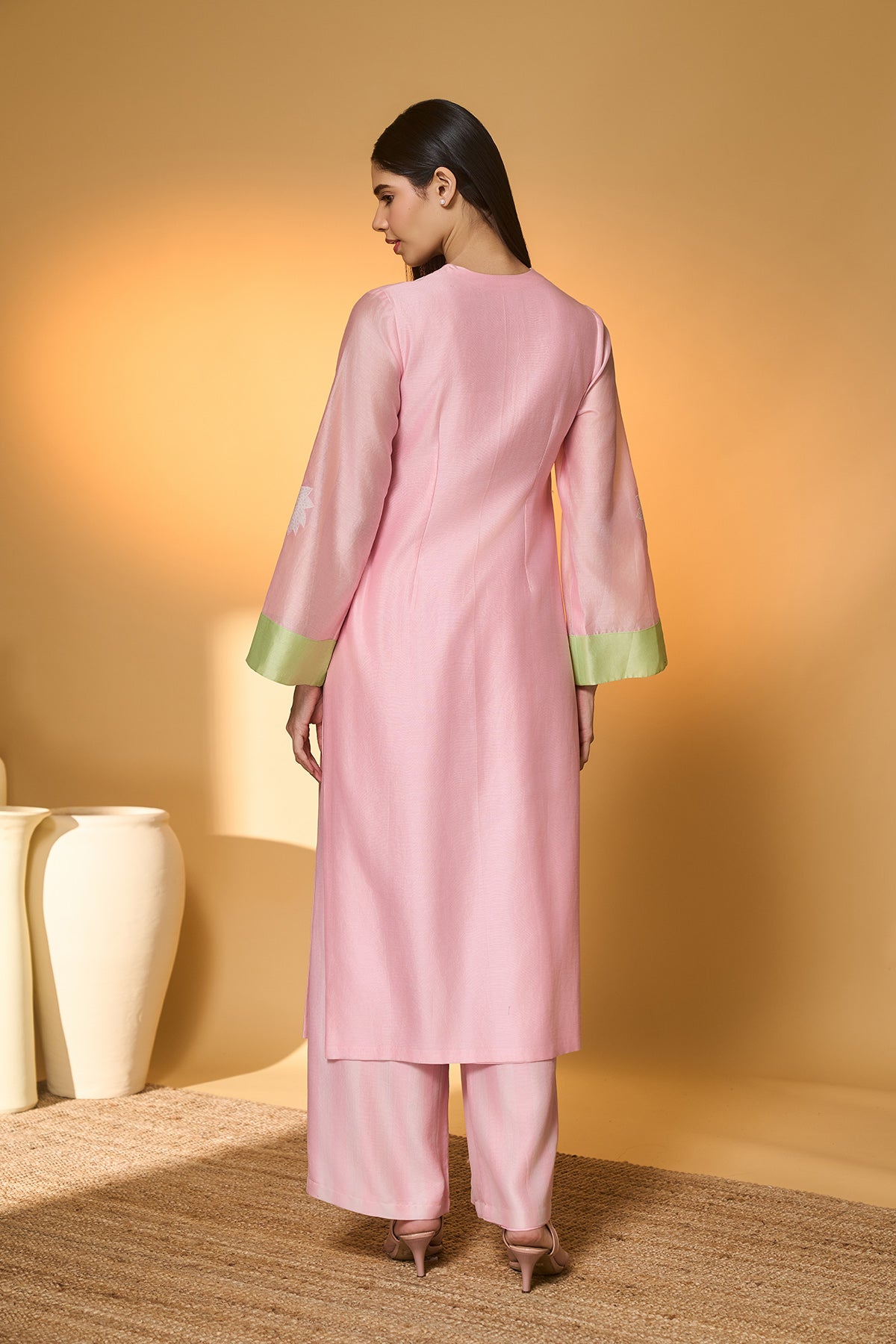 Blushing Bloom Kurta Set
