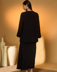 Black Midnight Snack Co-Ord Set