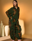 Olive Chirpy Chase Co-Ord Set