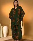 Olive Chirpy Chase Co-Ord Set