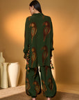 Olive Chirpy Chase Co-Ord Set
