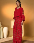 Red Tropical Fusion Set