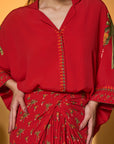 Red Tropical Fusion Set