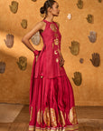 Raspberry Moonfish Skirt Set