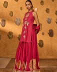 Raspberry Moonfish Skirt Set