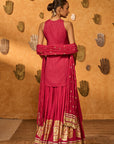 Raspberry Moonfish Skirt Set