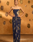 Navy Blue Cherry Vine Fusion Set