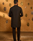 Black Crane Dawn Kurta Set
