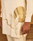 Ivory Crane Dawn Kurta Set