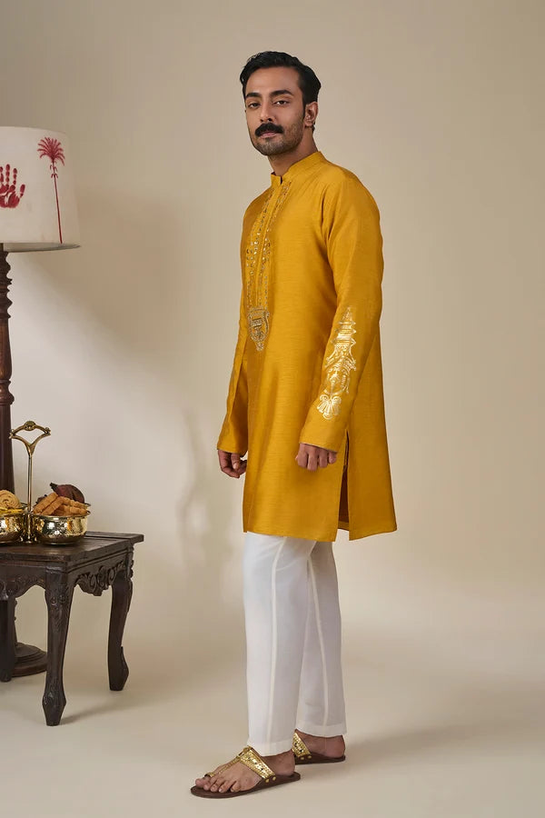 Amber Celestial Tales Kurta Set