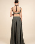 Midnight Blue Sharara Set