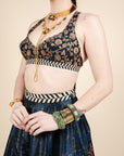 Midnight Blue Skirt Set