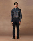 Midnight Blue Shirt | Muraqqa