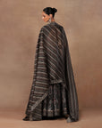 Midnight Blue Skirt Set | Muraqqa