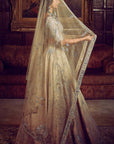 The Silver Needle Tree of Life Lehenga