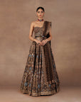 Mocha Brown Skirt Set