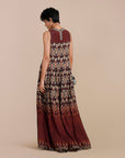 Mulbery Purple Anarkali