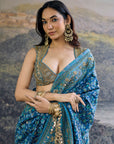 Neelambari Saree Set