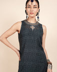 Navy Blue Tunic Set
