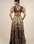 Oat Beige Sharara Set