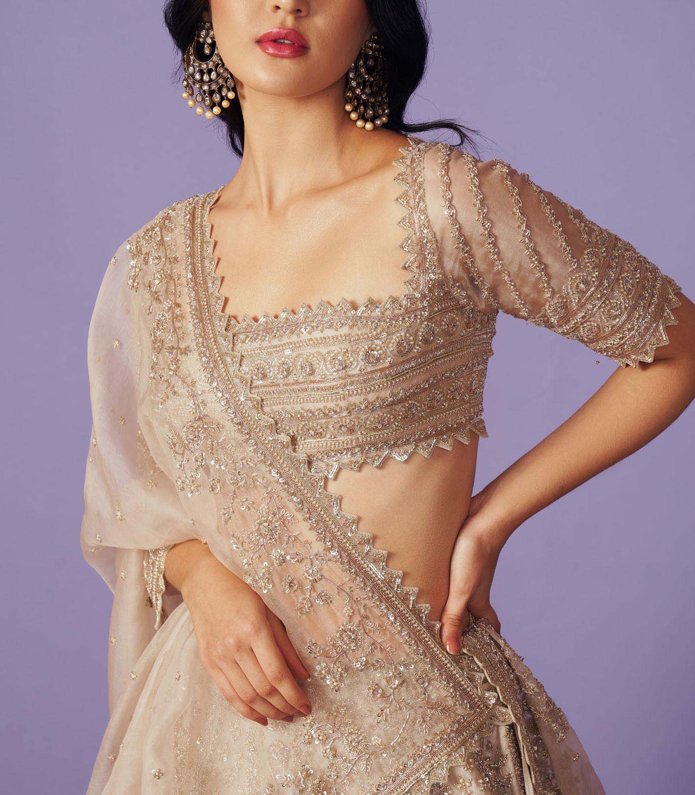 Celeste Lehenga Set