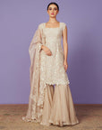 Mughal Pearl Jacket Set