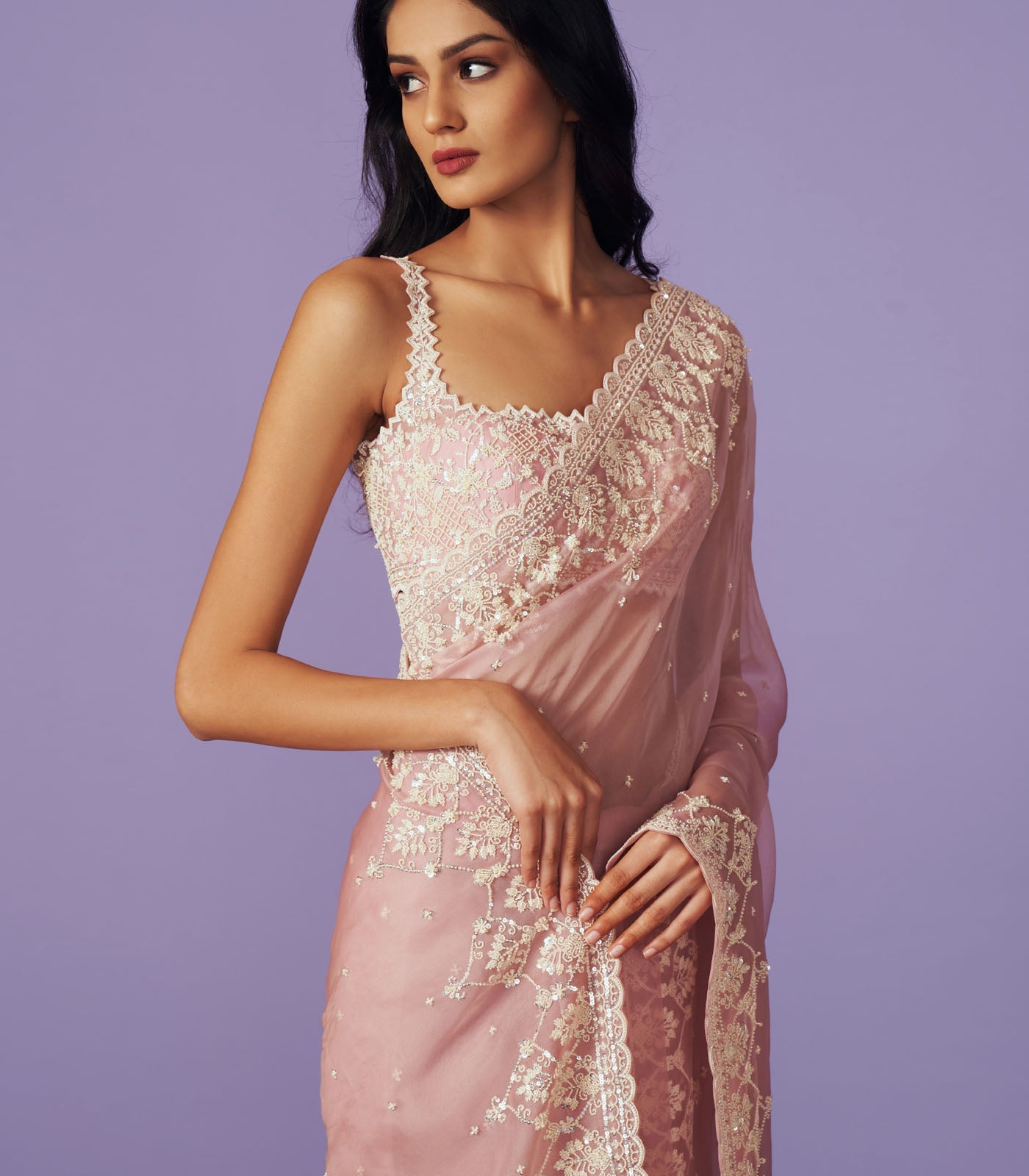 Maryul Saree Set
