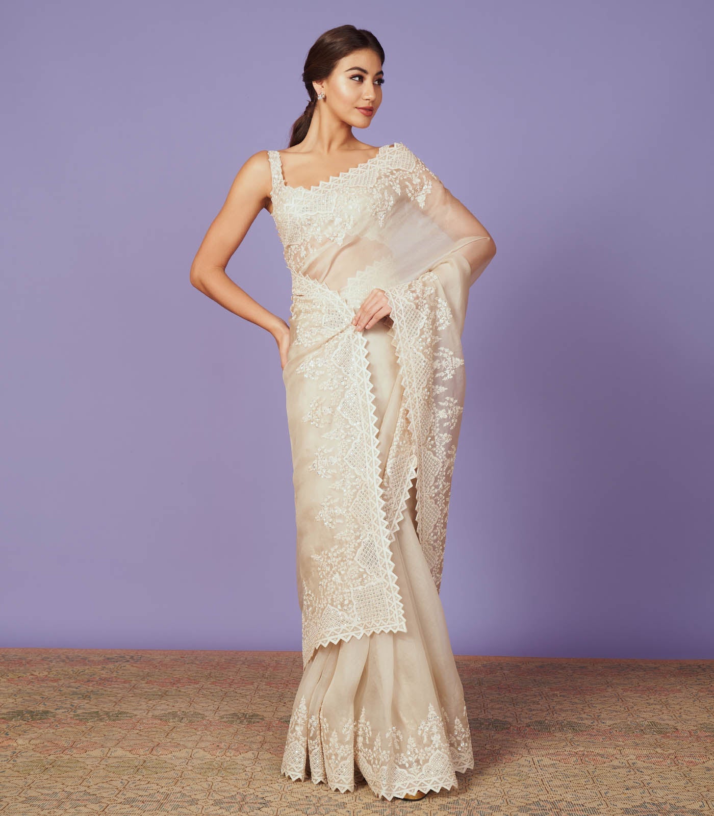 Aari Saree Set