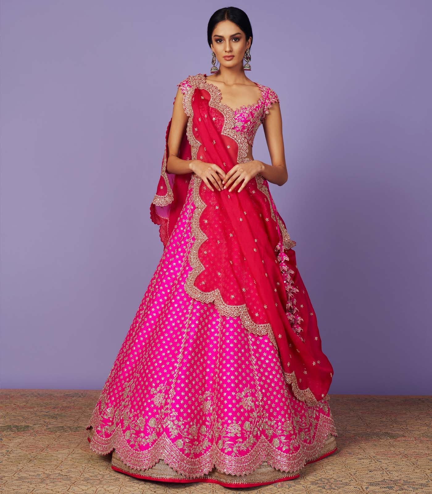 Creeper Lehenga Set