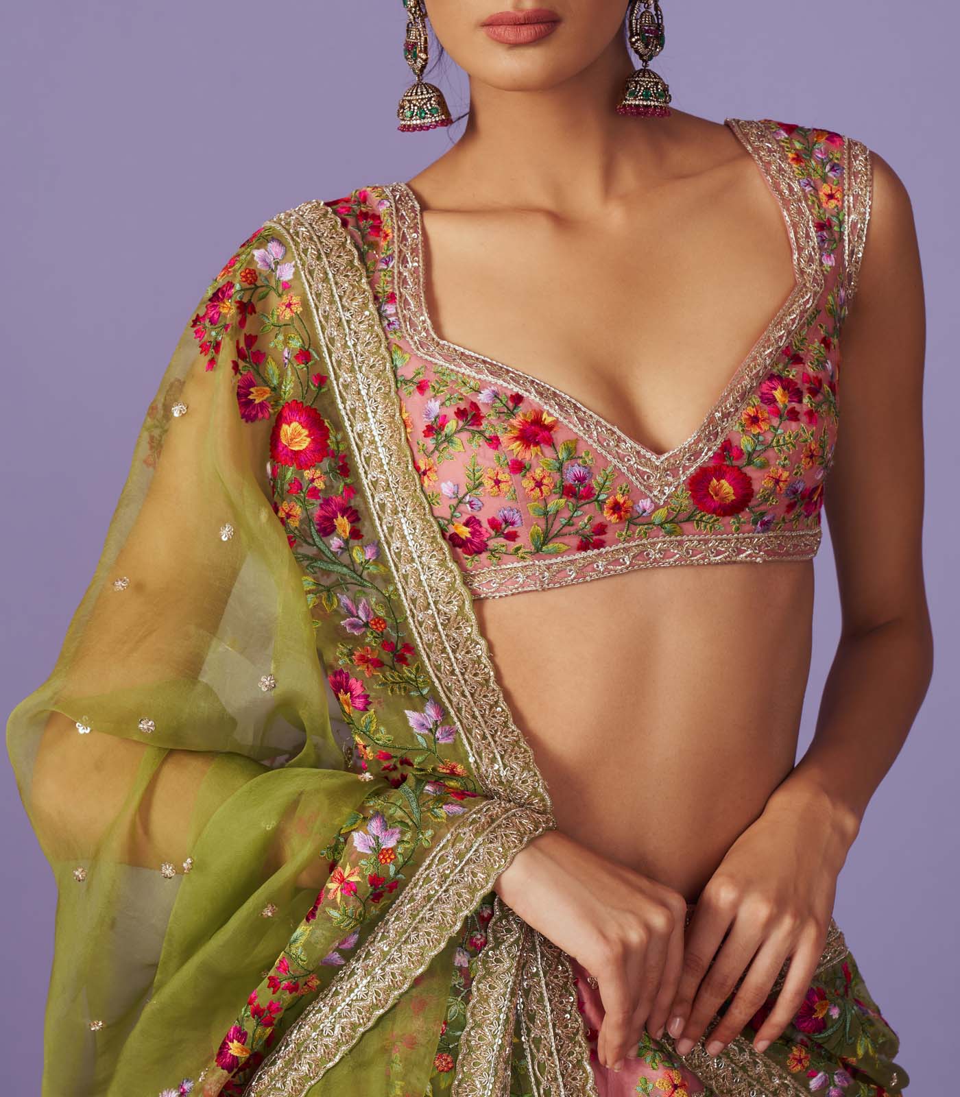 Bloom Lehenga Set