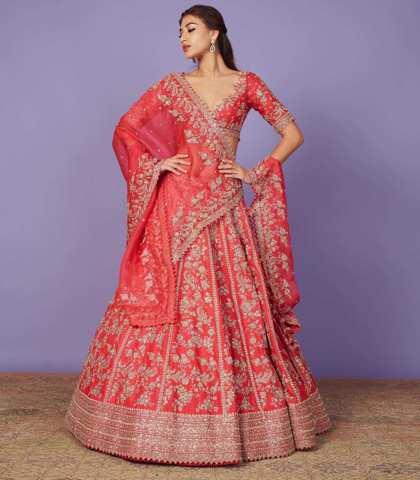 Astra Lehenga Set