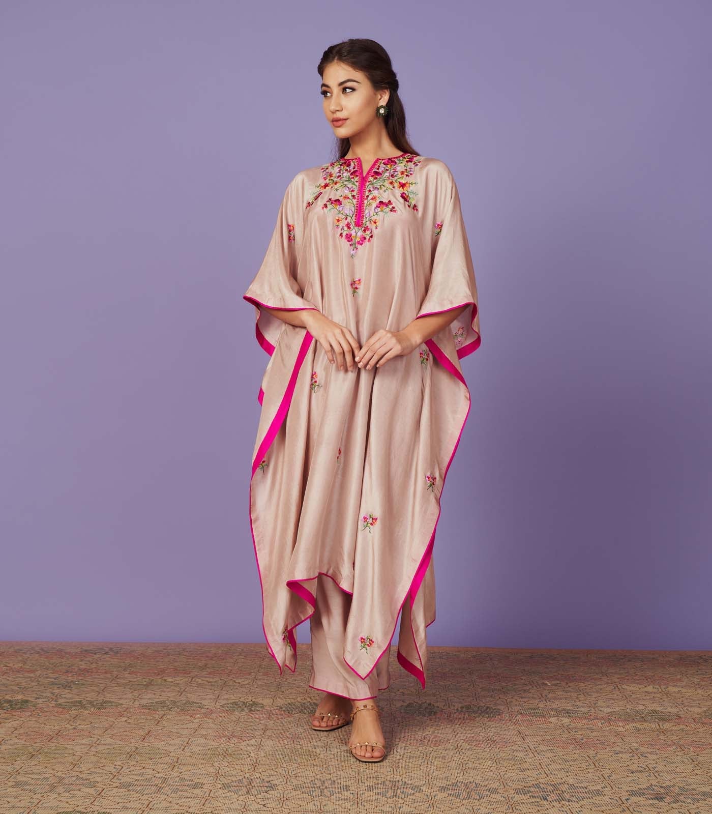 Multi Thread Work Kaftan Set