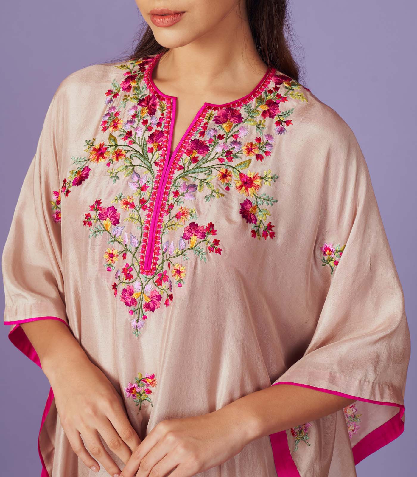 Multi Thread Work Kaftan Set