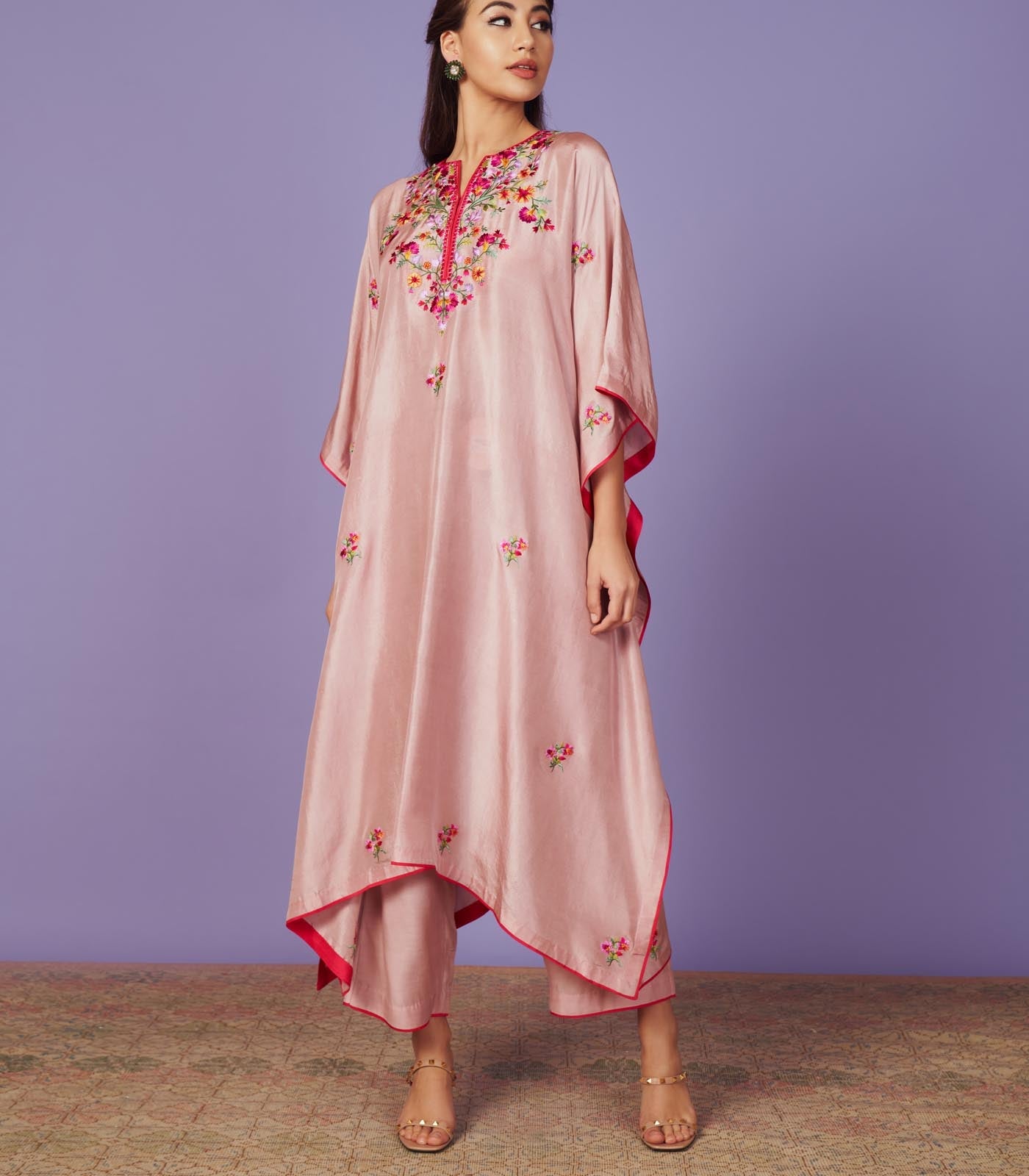 Multi Thread Work Kaftan Set