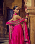 The Pakeezah Anarkali - Pink