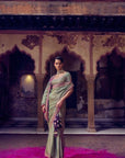 Classic Tissue Silk Saree - Green