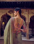 Classic Tissue Silk Saree - Green