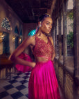 Ghagri Maxi - Pink
