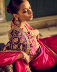 Johari Gulabi Gulaal Saree - Pink