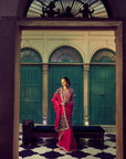 Johari Gulabi Gulaal Saree - Pink
