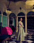 The Pakeezah Tissue Anarkali - Green
