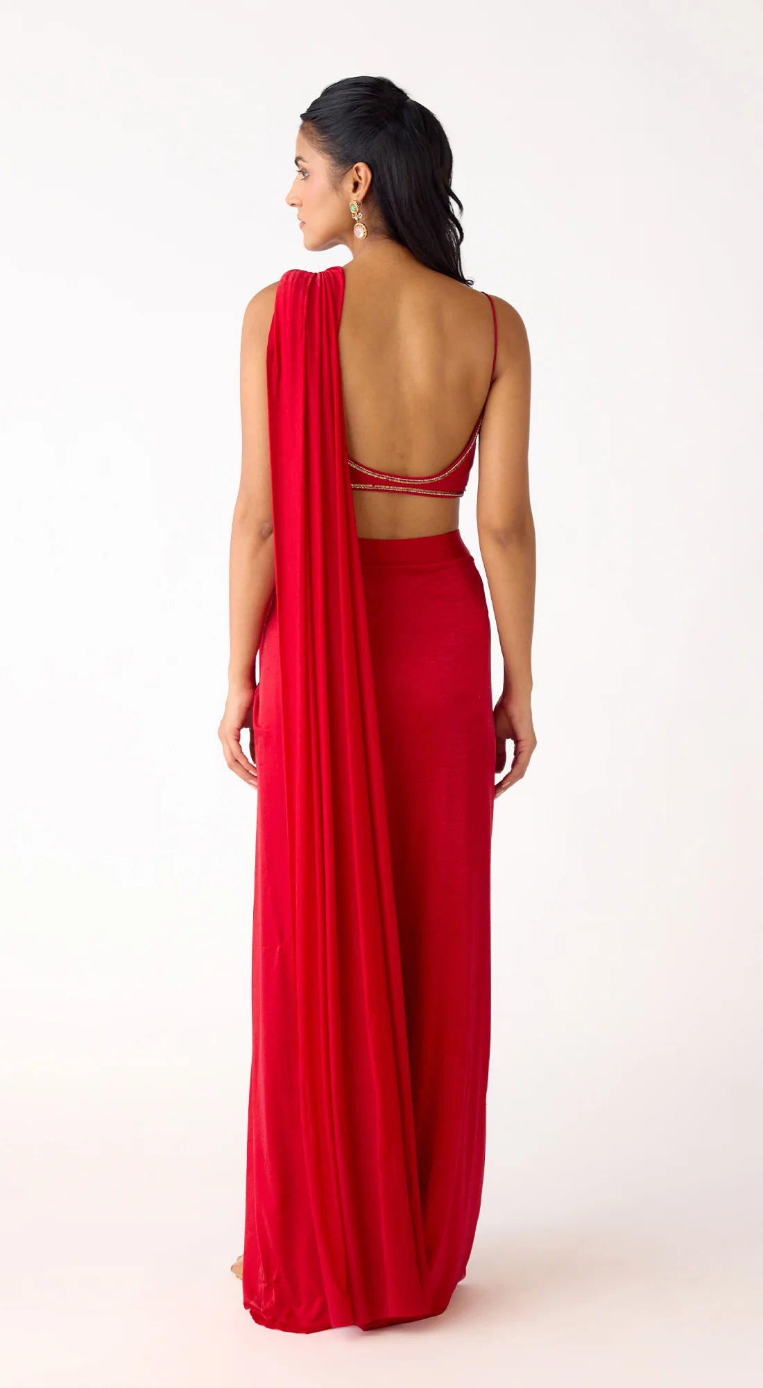 The Scarlet Embrace Skirt &amp; Cape Set - Ready to Ship