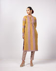 Mustard Multicolor Pant Kurta Set