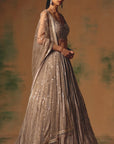 The Champagne Glow Lehenga Set - Ready to Ship