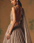The Champagne Glow Lehenga Set - Ready to Ship