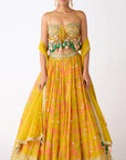 The Amber Radiance Lehenga Set - Ready to Ship